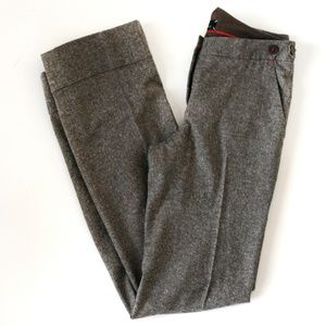 Robert Rodriguez brown wool dress pants trousers